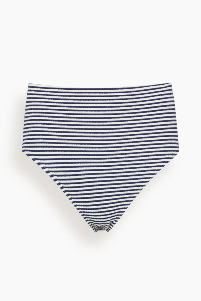 Seamless Kaia Bottom in Maritime Blue/Cream Multi | Hampden Clothing