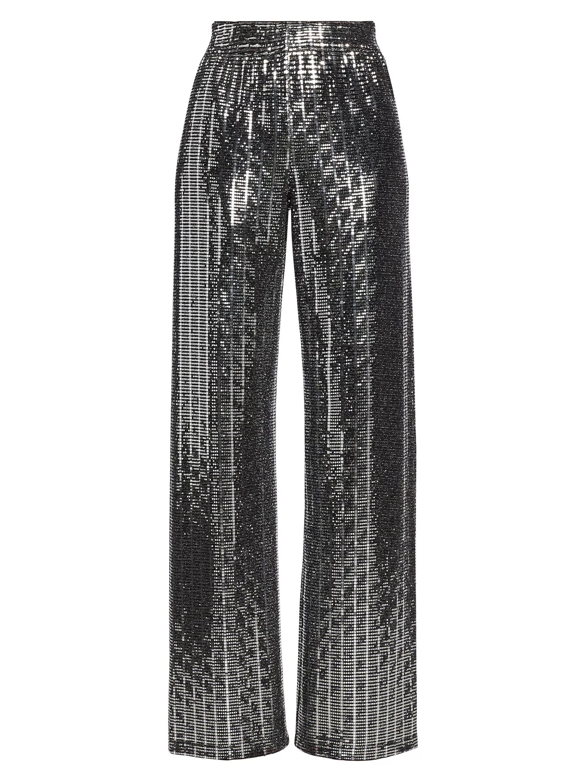 Elba Sequined Wide-Leg Pants | Saks Fifth Avenue