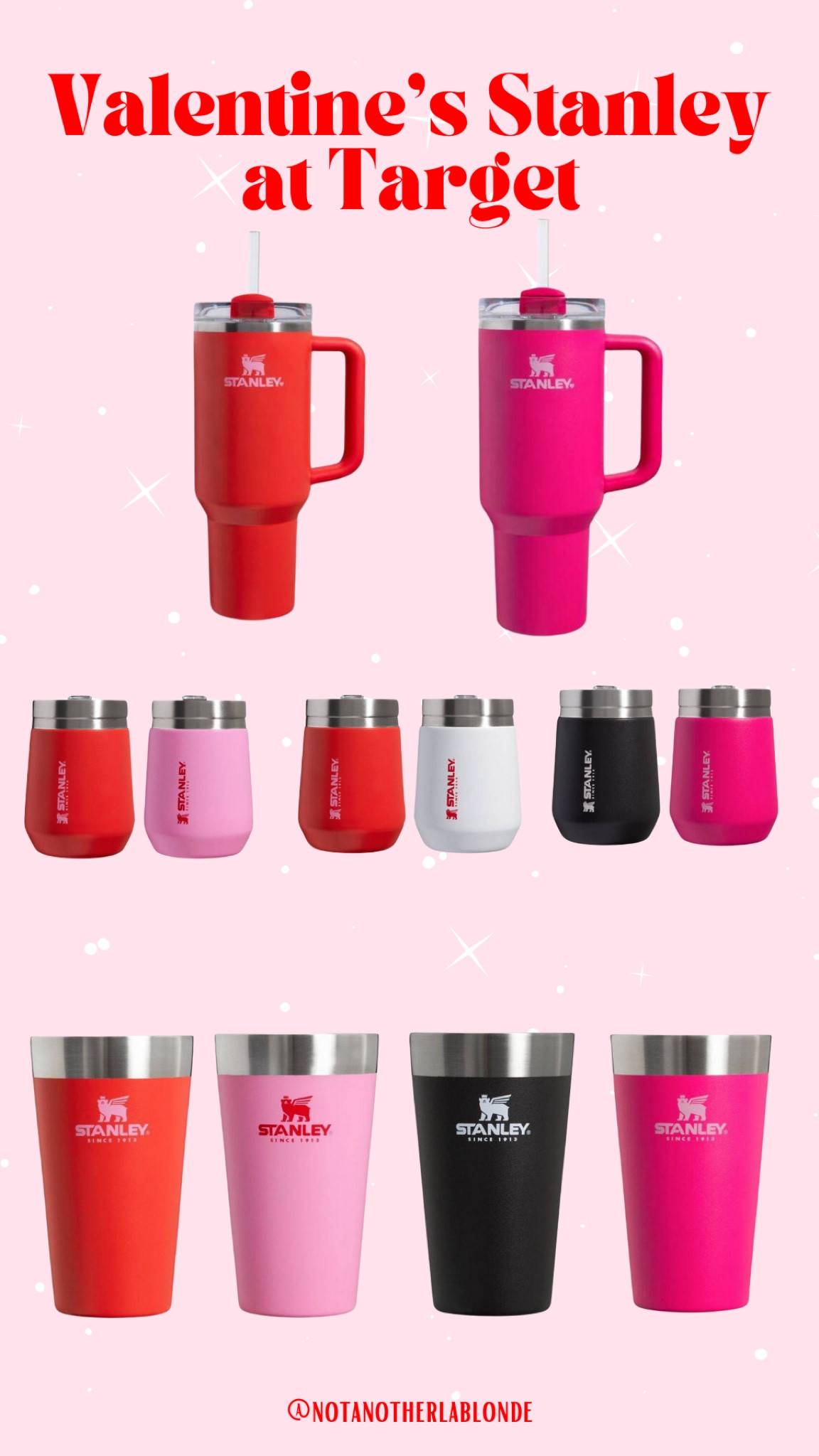 Valentine’s Day Stanley’s are now available at Target! Sign up for restock alerts if they’re sold out! 

#LTKSeasonal #LTKfitness #LTKfindsunder50