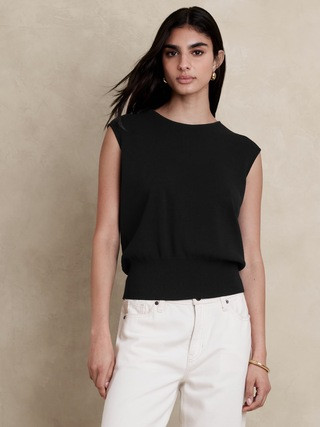Elsa Drape-Back Top | Banana Republic (US)