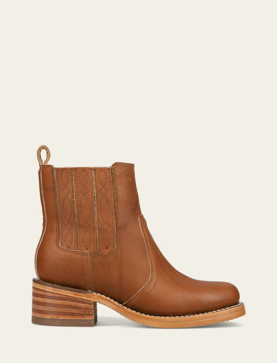 Women's Saddle Campus Chelsea Booties | The Frye Company | FRYE
