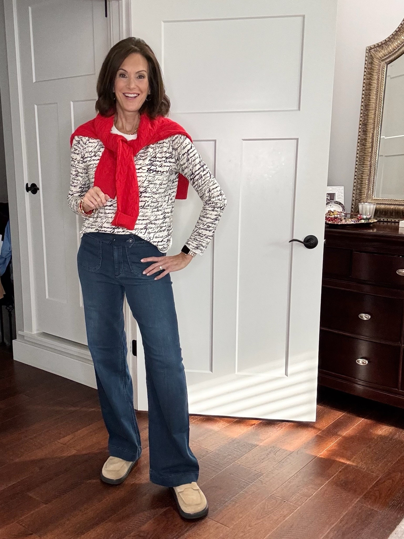 Elevated casual outfit inspo! Top is a medium/large, pants are a 6/8, and my shoes are a 10!






Women’s fashion, outfit inspo, outfit ideas, what to wear for, fashion over 40, fashion over 50, fall outfit ideas, winter fashion, winter styles, winter outfits, winter outfit inspo, trending fashion, chic style, winter to spring outfits, winter to spring style, winter to spring transition outfits

#LTKSeasonal #LTKootd #LTKOver40
