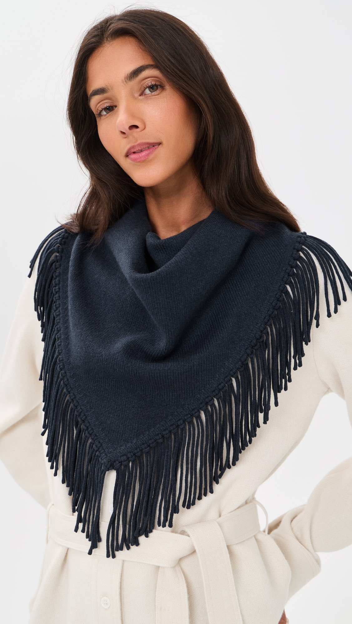 TWP Fringe Triangle Cashmere Scarf | Shopbop | Shopbop