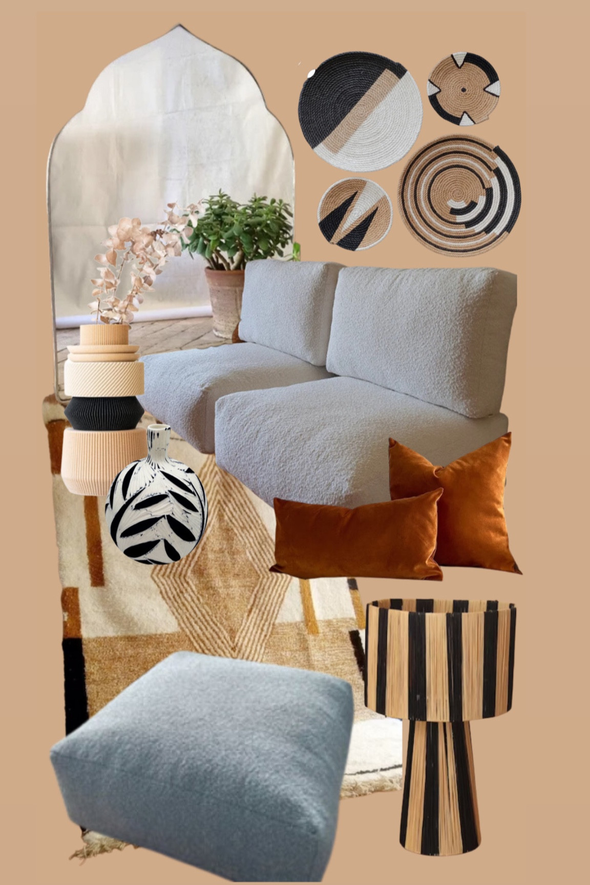 Etsy finds for neutral living room

#LTKhome