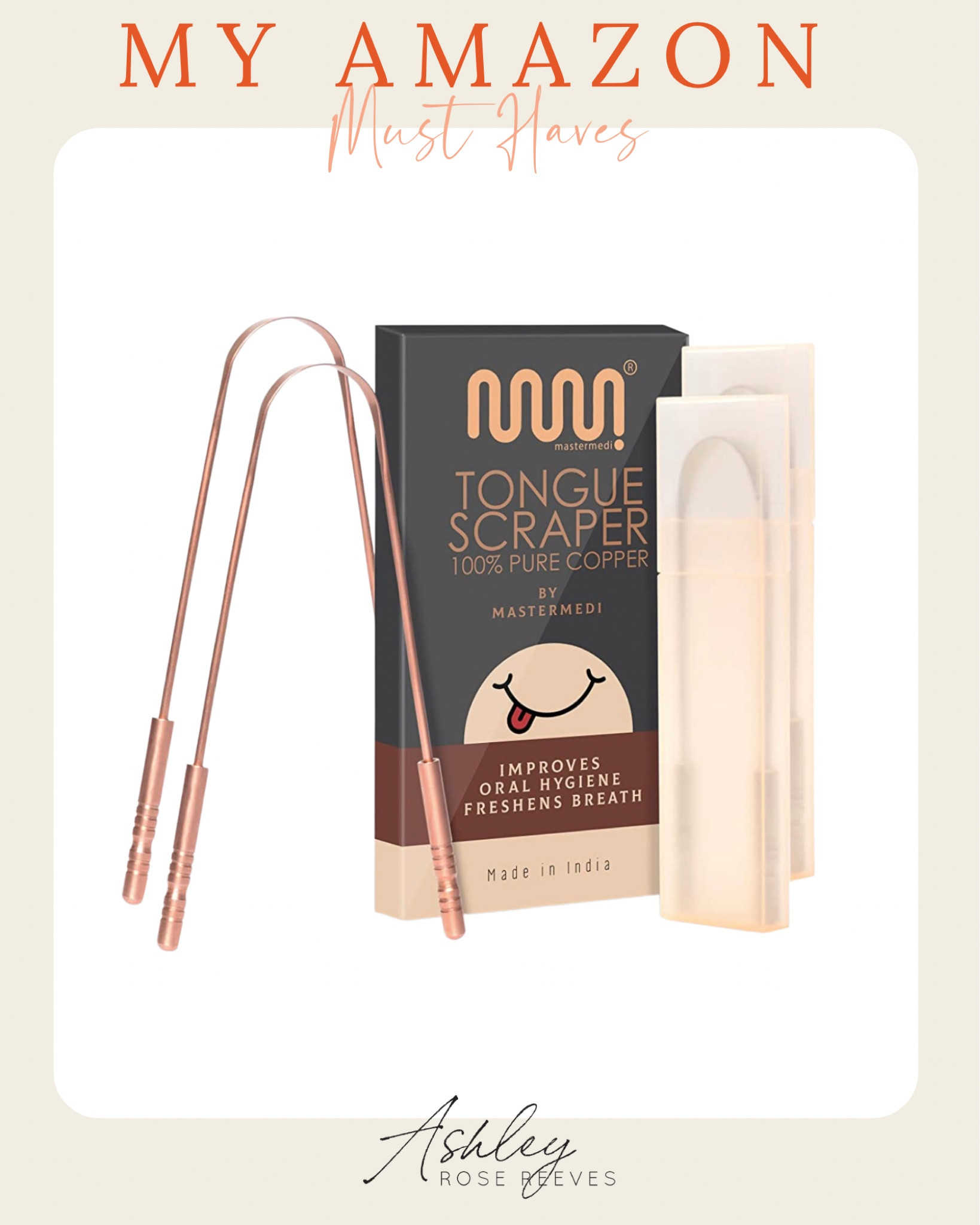 My Amazon Must Haves
Natural Copper Tongue Scraper

#LTKFind #LTKunder50 #LTKbeauty