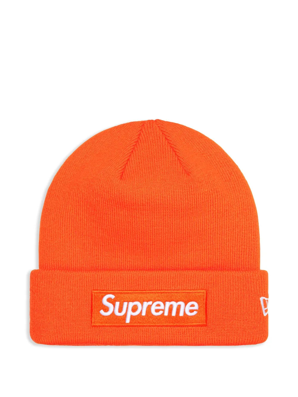 Supreme x New Era® Box Logo beanie - Orange | Farfetch Global