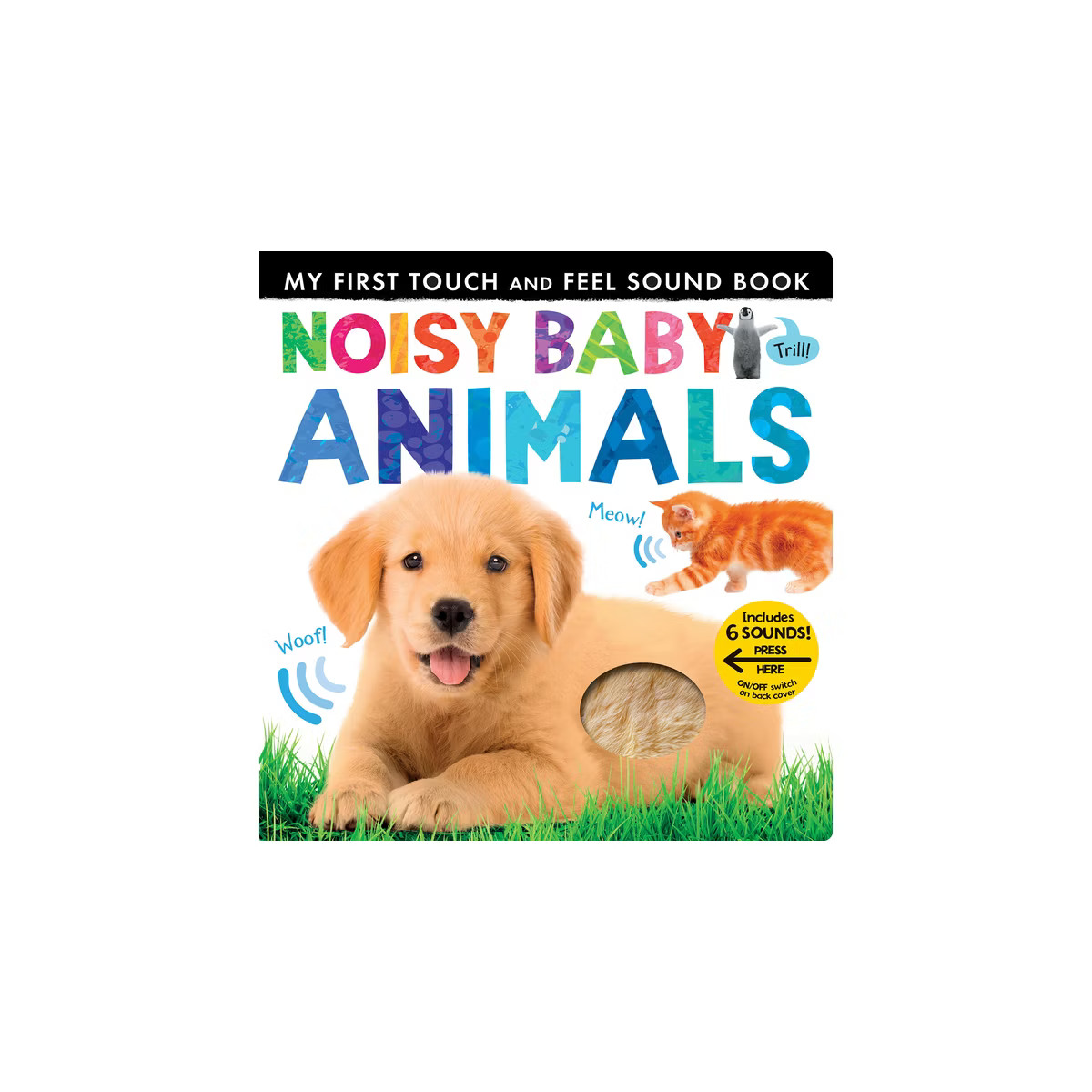 Noisy Baby Animals - (My First) by Patricia Hegarty (Board Book) | Target