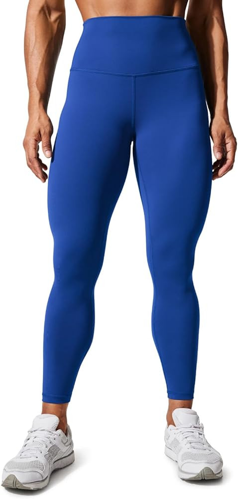 CRZ YOGA Women's Hugged Feeling Compression Leggings 25 Inches - Thick High Waisted Tummy Control... | Amazon (US)