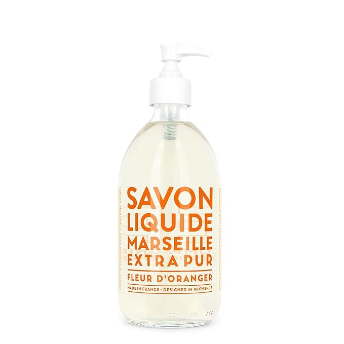Compagnie de Provence Savon de Marseille Extra Pure Liquid Soap - Orange Blossom - 16.9 Fl Oz Gla... | Amazon (US)