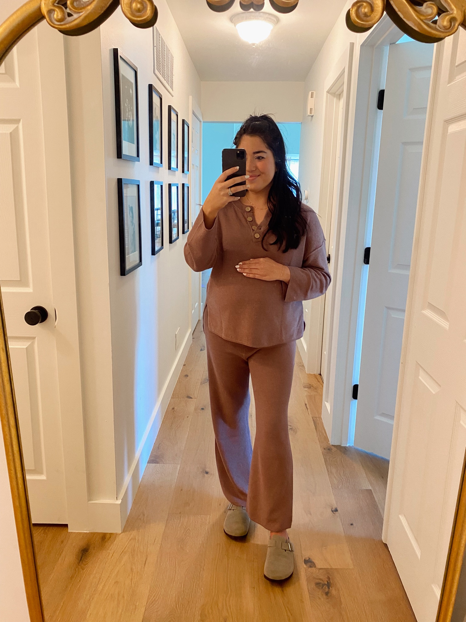 The cutest bump friendly Amazon set! Currently has a 30% off clip coupon! #amazon #fall #bumpfriendly

#LTKSeasonal #LTKstyletip #LTKbump