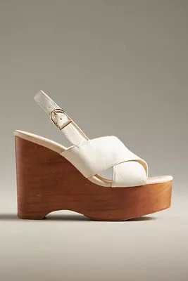 Matisse Fox Wood-Bottom Platform Sandals | Anthropologie (US)