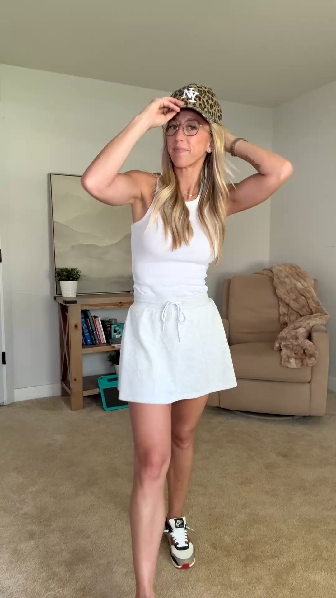 Probably gonna live in this skort 🤣 size XS.

#LTKootd #LTKmomlife #LTKActive