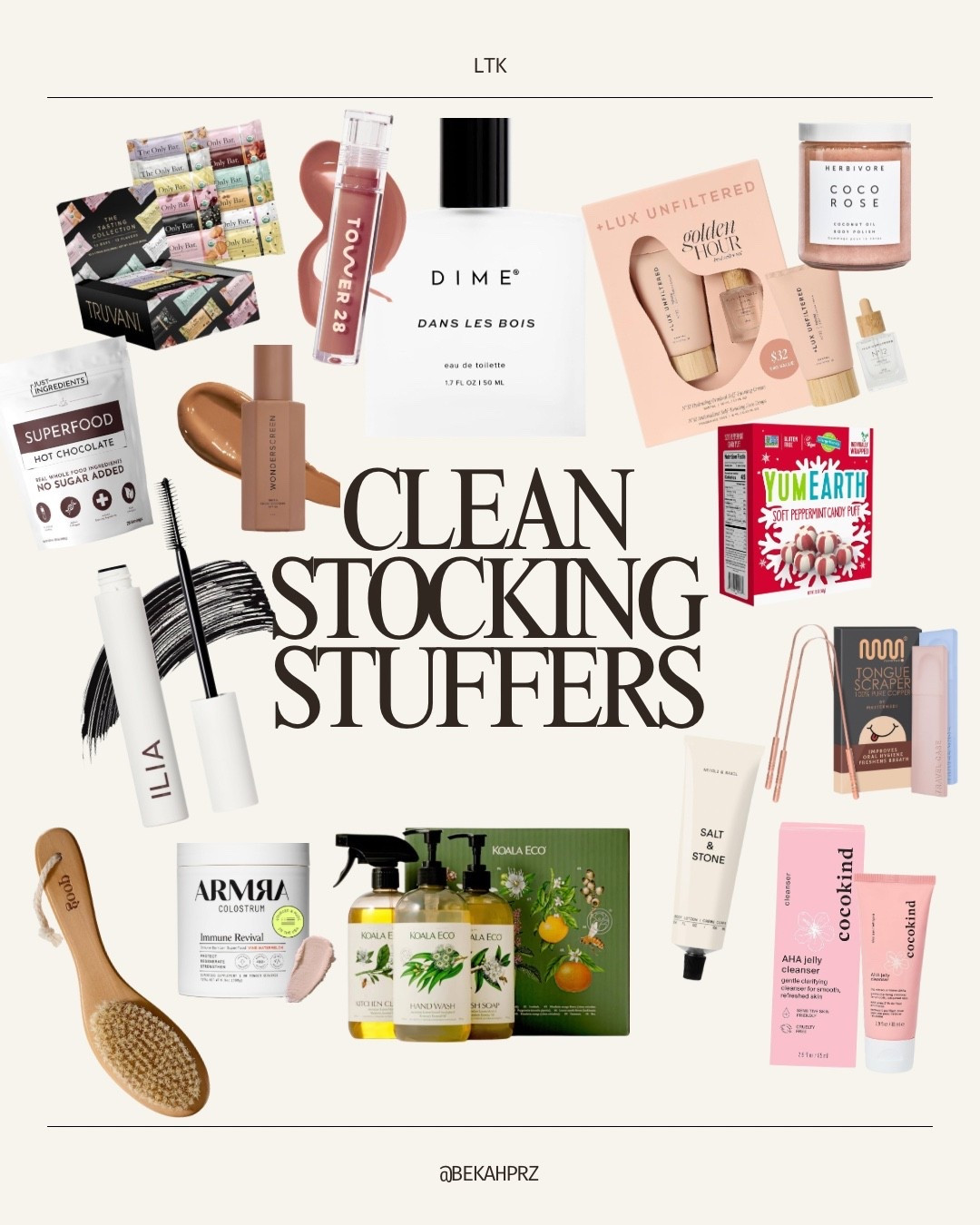 Clean stocking stuffers that feel thoughtful ✨
Little swaps, everyday favorites, and clean finds that make perfect small gifts (or self-gifts).

#LTKHoliday #LTKGiftGuide