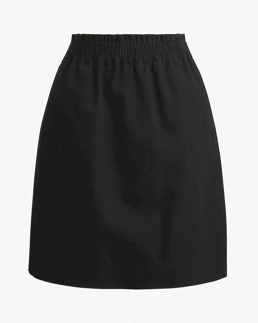 Linen-cotton blend city skirt | J.Crew Factory