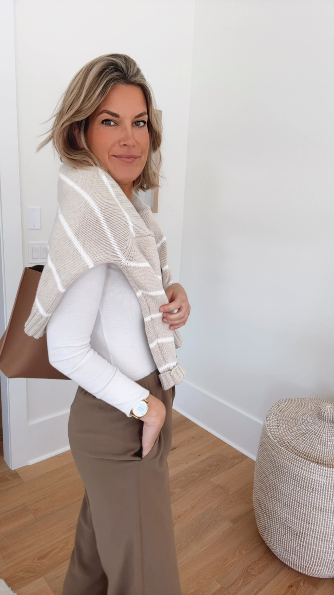 I am 5’11” wearing small tops and small tall wide leg pants.  Sharing a save option too.  

#LTKgrwm #LTKTall #LTKootd