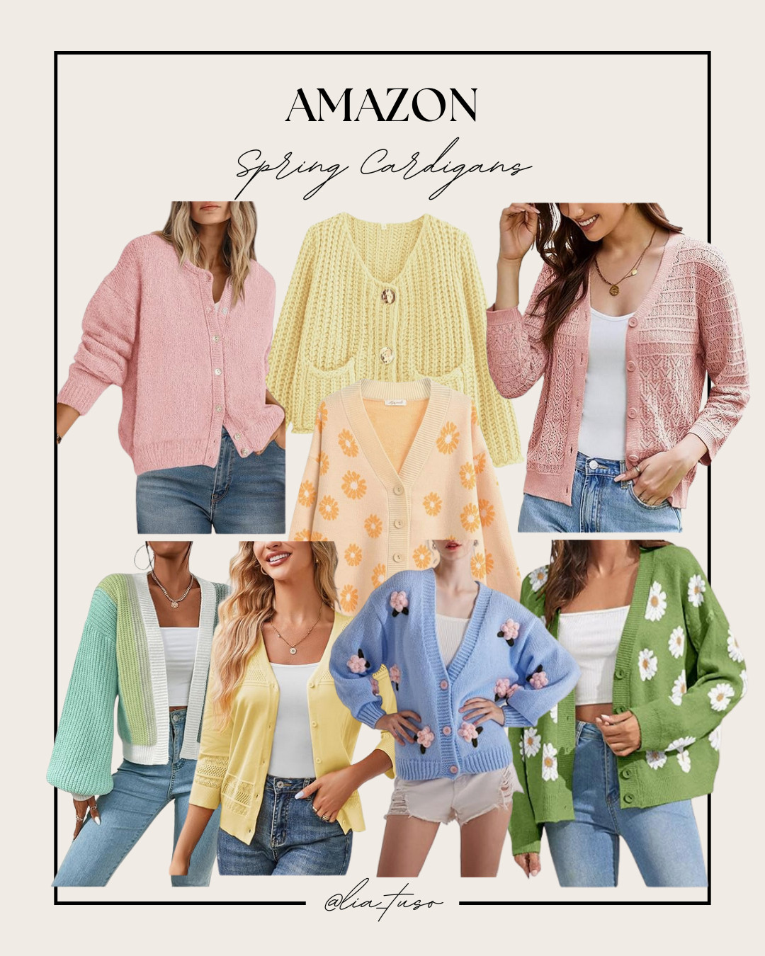 Spring layers you’ll actually love! 🌸✨ These Amazon cardigans are perfect for those breezy mornings and cool evenings - light, cozy and easy to throw on. 

#SpringStyle #AmazonFinds #Cardigans
 

#LTKStyleTip #LTKSeasonal
