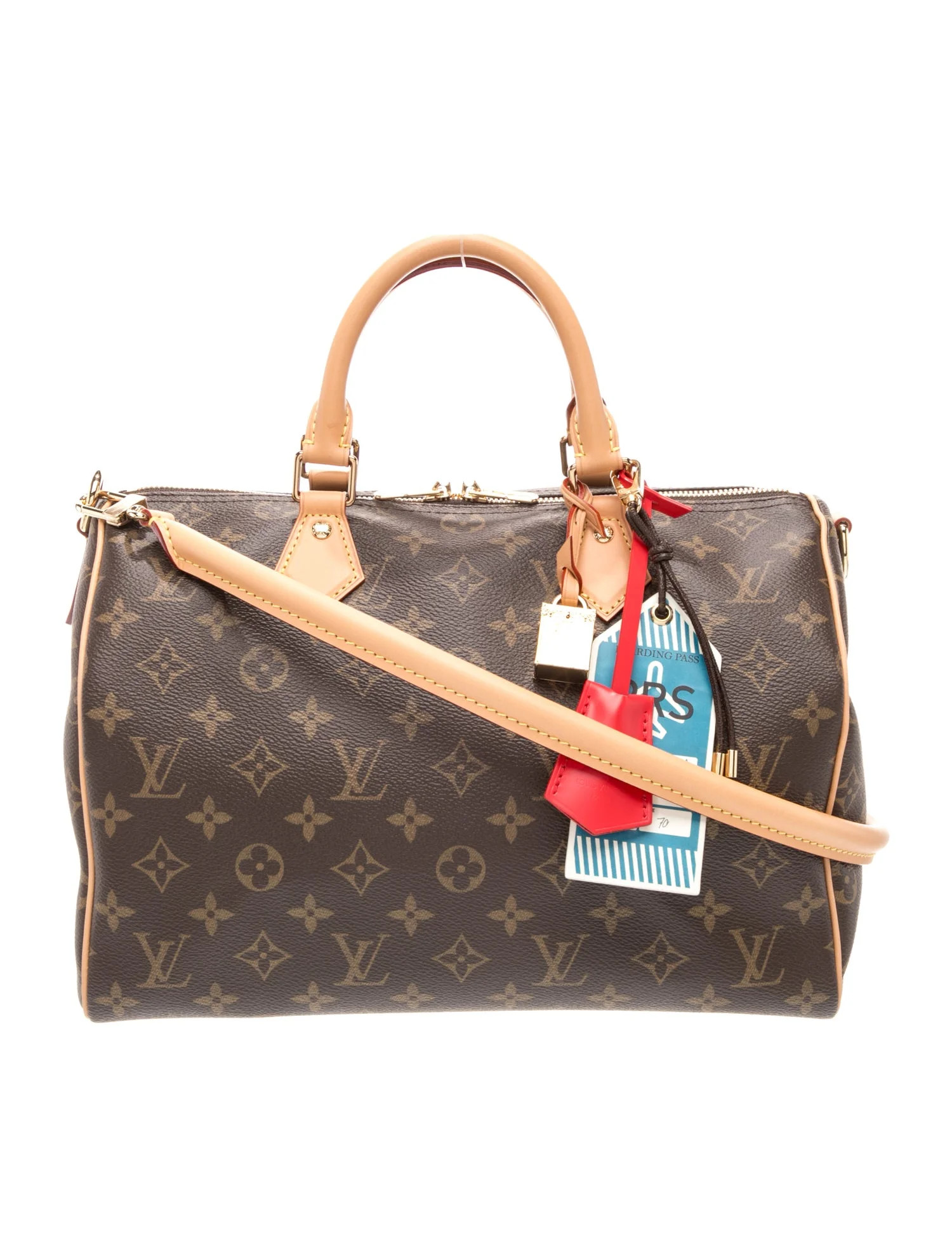Louis Vuitton LV Monogram crafty speedy soft 30 - Brown Handle Bags, Handbags - LOU1258780 | The ... | The RealReal