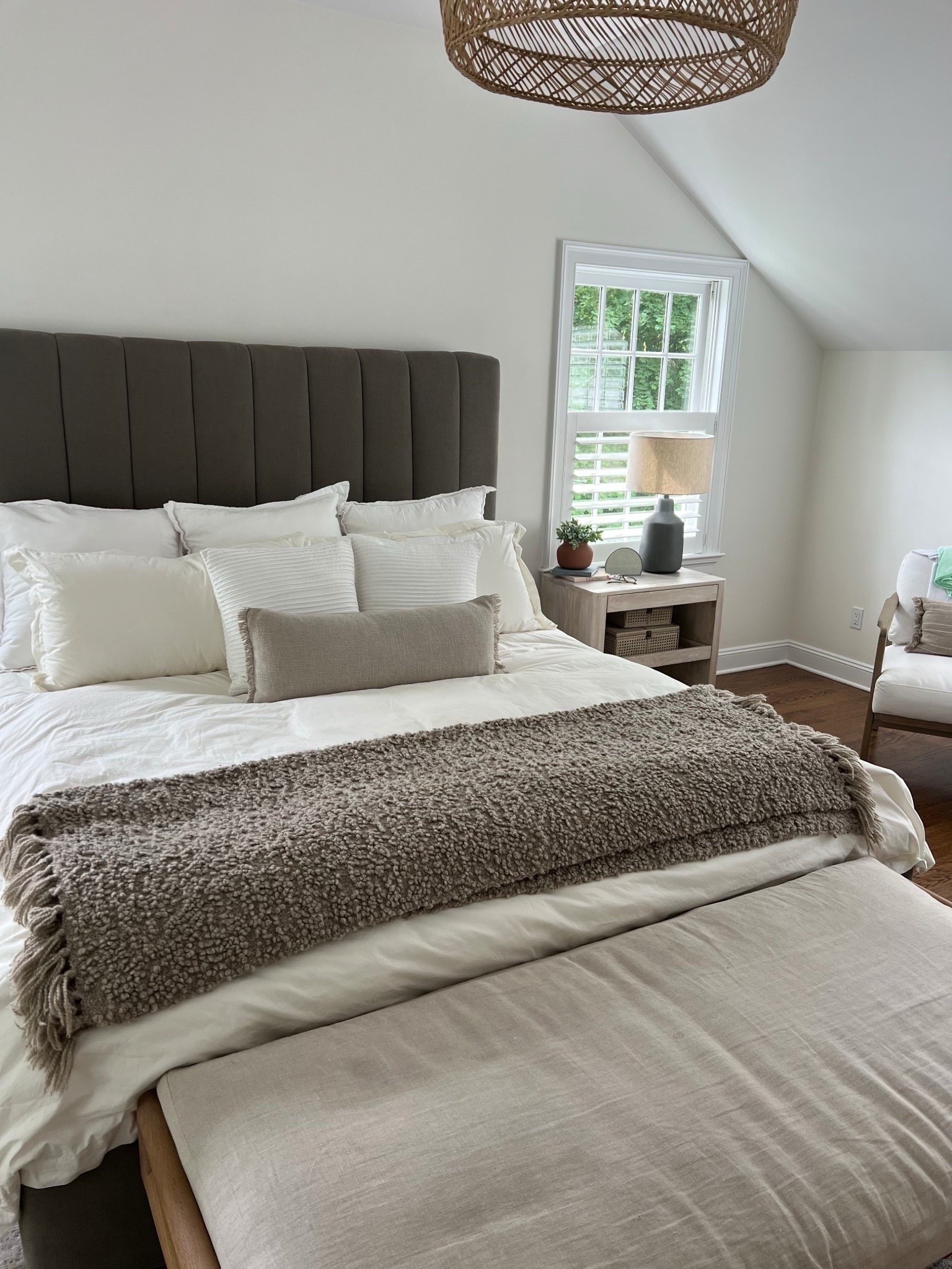 Boll & Branch is my go-to for bedding and 20% off with code MDW20. The signature sheets are my #1 recommendation followed by their linen duvet