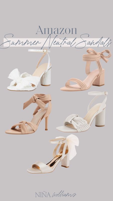 Amazon Summer Neutral Sandals! Wedding guest sandals - neutral sandals - wedding sandals - under $100 sandals

#LTKFindsUnder100 #LTKWedding #LTKShoeCrush