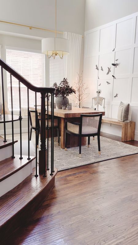 Spooky vibes dining room modern decor 

#LTKhome #LTKHalloween