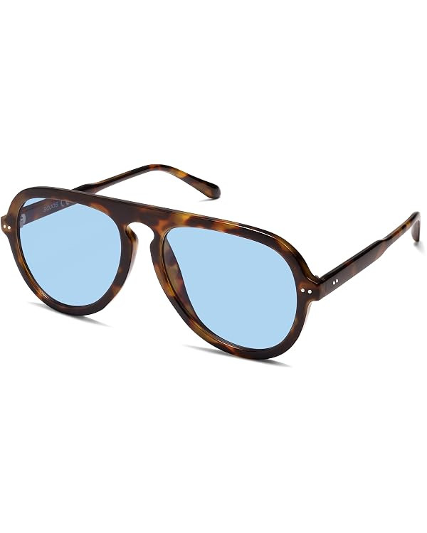 SOJOS Retro Aviator Sunglasses for Womens Mens Vintage Styles SJ2255,Medium | PC Frames and Templ... | Amazon (US)