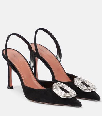 Camelia suede slingback pumps | Mytheresa (US/CA)