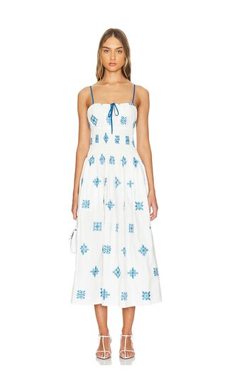 Barbara Dress in Sky | Revolve Clothing (Global)