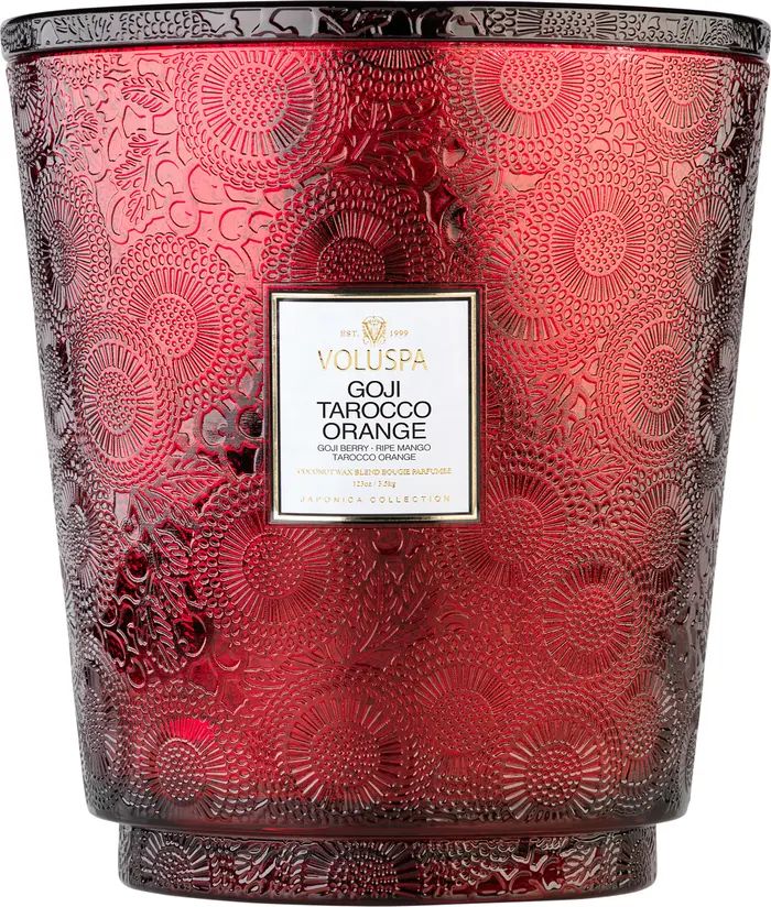 Japonica Hearth Five-Wick Glass Candle | Nordstrom