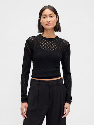 Pointelle Sweater | Gap (US)