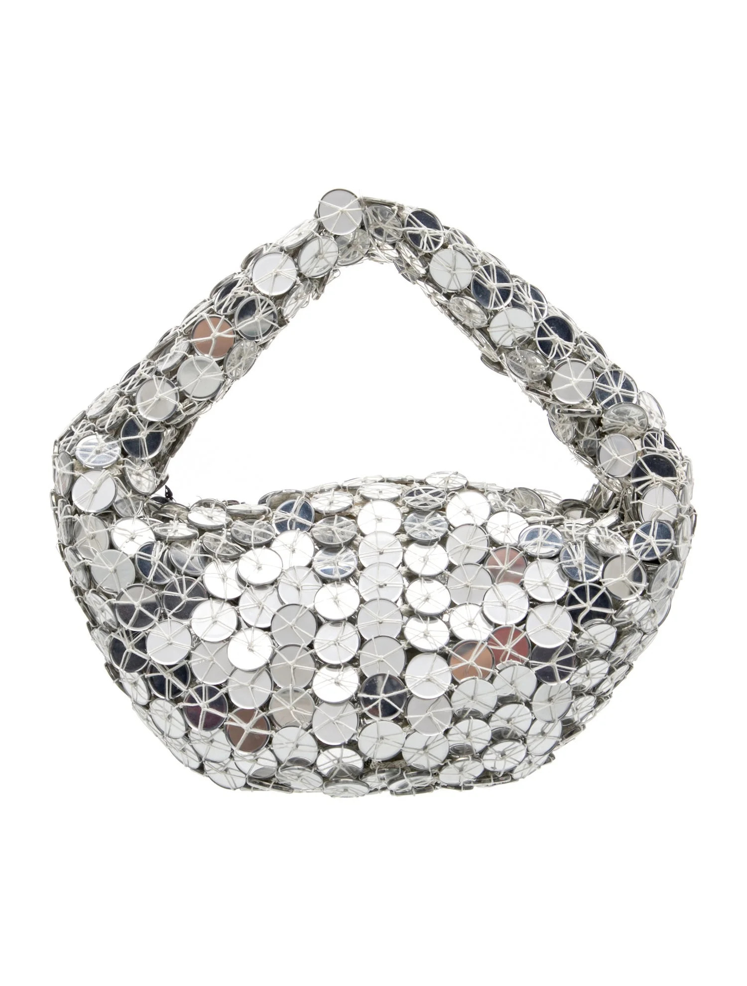 Bottega Veneta Sequins Double Knot - Metallic Handle Bags, Handbags - BOT331507 | The RealReal | The RealReal