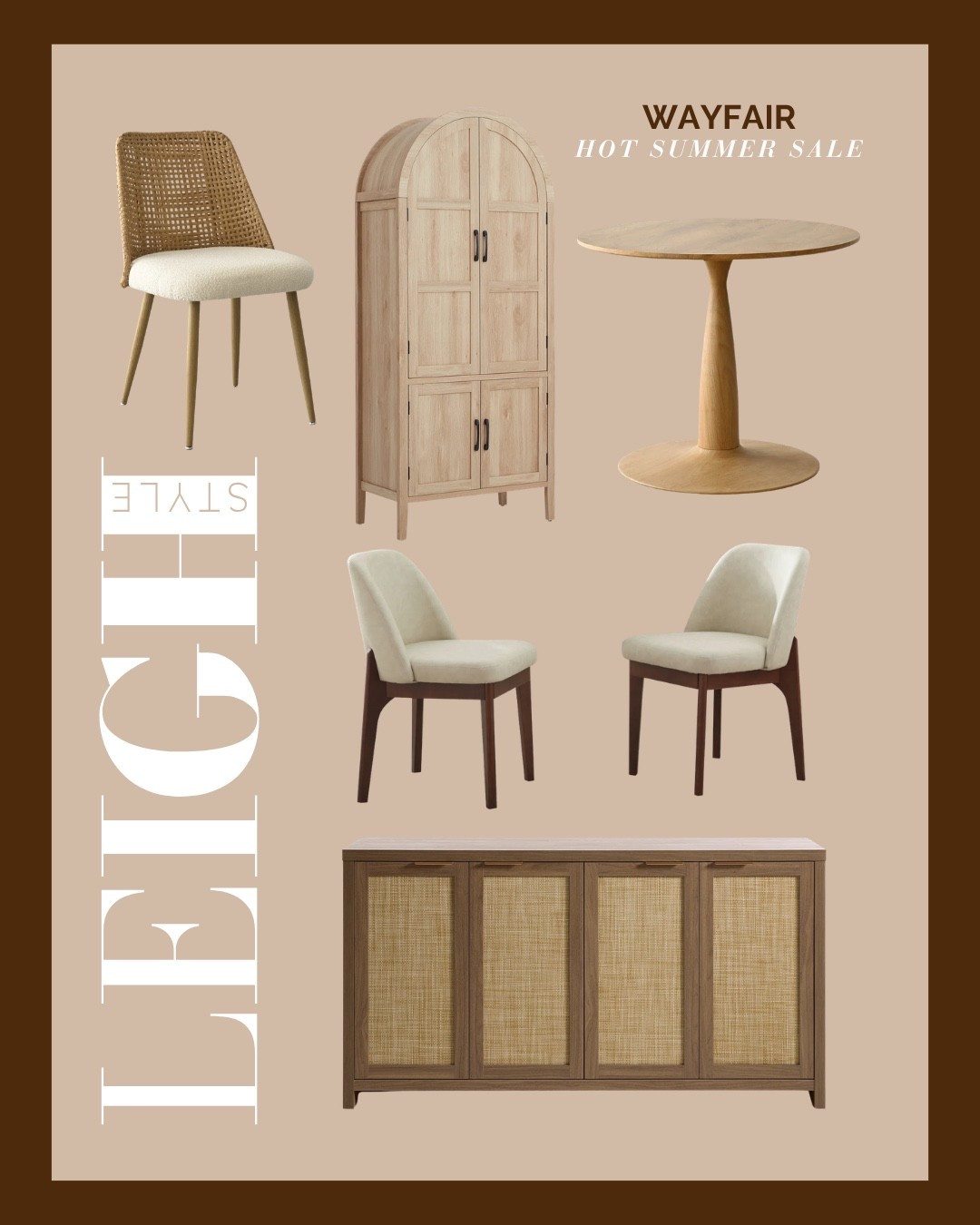 If your dining space needs warmth, start here. Everything is from Wayfair and on sale right now.

#wayfair #wayfairsale #wayfairfinds #diningroom #diningroomdecor #kitchendecor #homerefresh #hotsummersale

#LTKHome #LTKSaleAlert