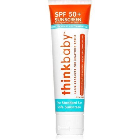 Thinkbaby Safe Sunscreen SPF 50+ (3 ounce) | Walmart (US)
