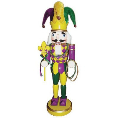 Santa's Workshop Inc. 14.5" Mardi Gras Nutcracker | Target