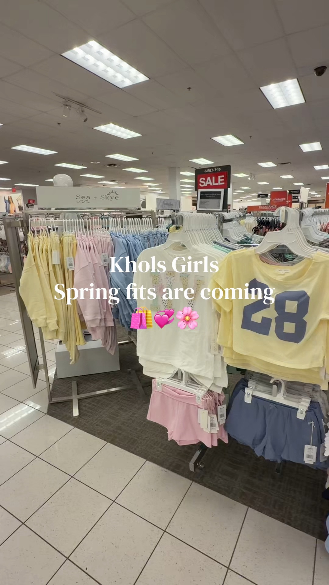 Kohl's girl fashion spring clothing are coming in 😍🛍️🌸

#LTKKids #LTKSpringSale