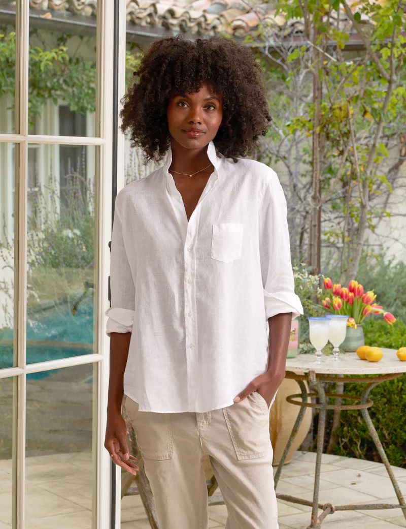 EILEEN White, Classic Linen | Frank & Eileen