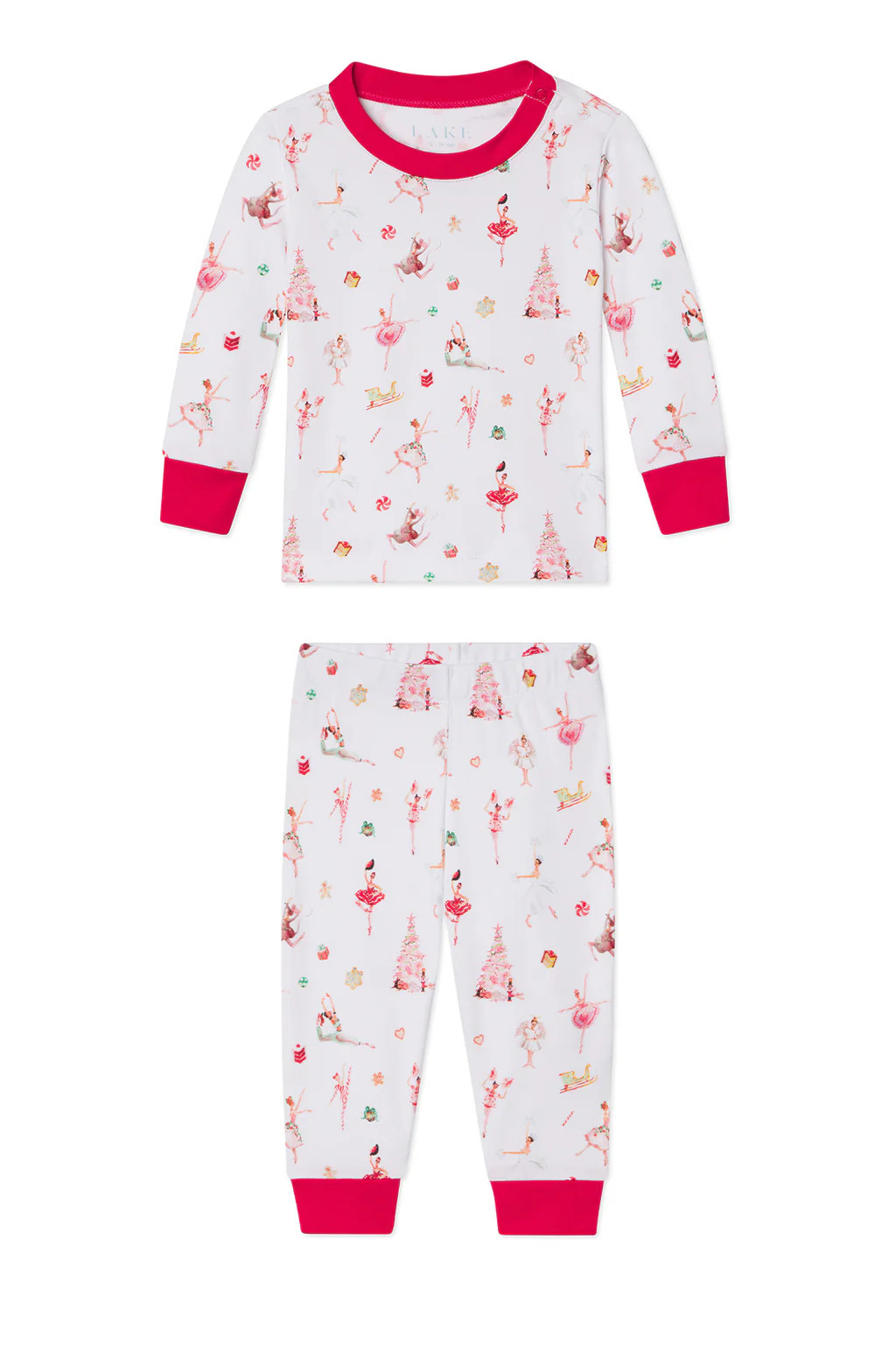 Baby Long-Long Set in Nutcracker | Lake Pajamas