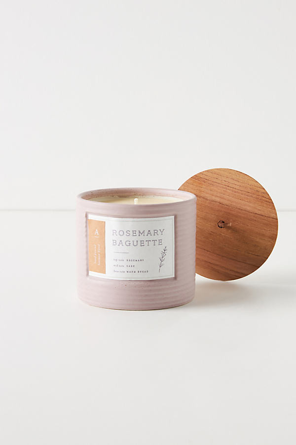 Hive & Wick Market Ceramic Candle By Anthropologie in White | Anthropologie (US)