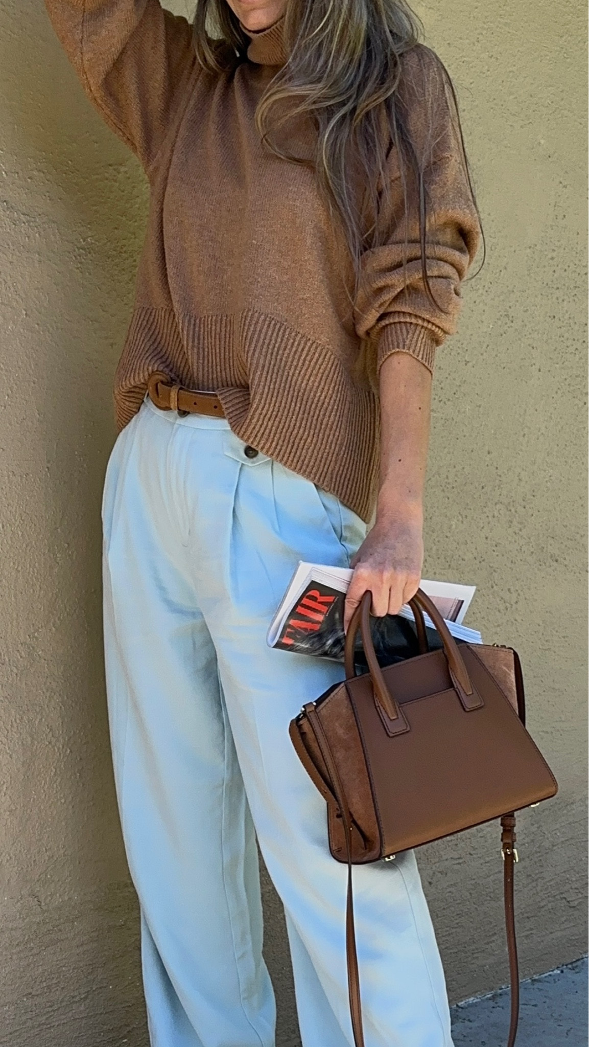 🤎 Camel mock neck sweater is true to size, I’m wearing size small.

🩵 These light blue pants runs slightly oversized. I’m wearing size 2.
I’m usually size 4 at Express. 

I’m 5’5” 122 lbs 






Fall fashion fall outfits fall outfit fashion over 40 fashion over 50 minimalistic style mom fashion target finds #targetstyle #targetfinds #targetfashion #targetteachers #targetdeals #target #targetdoesitagain #targetrun #targetmom #targetshopping work outfit 

#LTKHoliday #LTKSeasonal #LTKover40