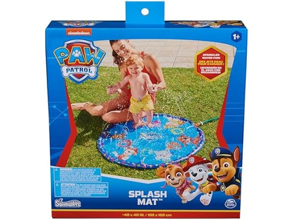 SwimWays Paw Patrol Splash Mat - $8.99 - Free shipping for Prime members | Woot!