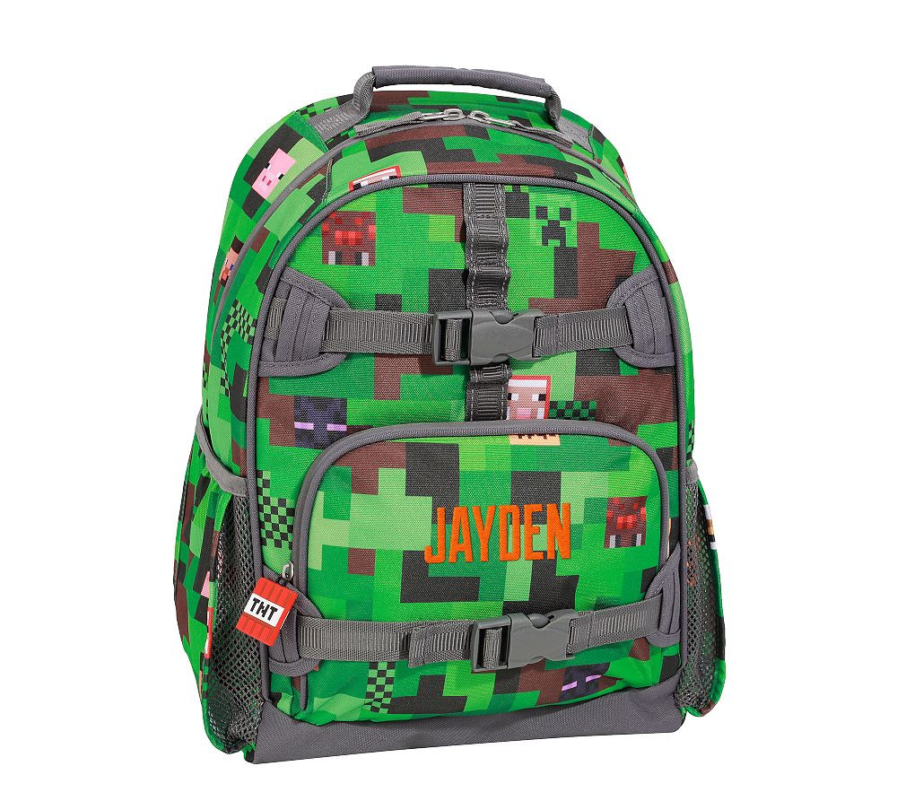 Minecraft™ Camo Mackenzie Backpack | Pottery Barn Kids
