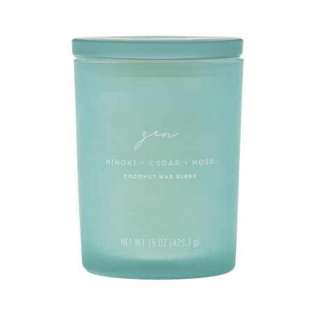 Allswell 15oz Scented 2-Wick Spa Candle - Zen (Hinoki + Cedar + Moss) | Walmart (US)