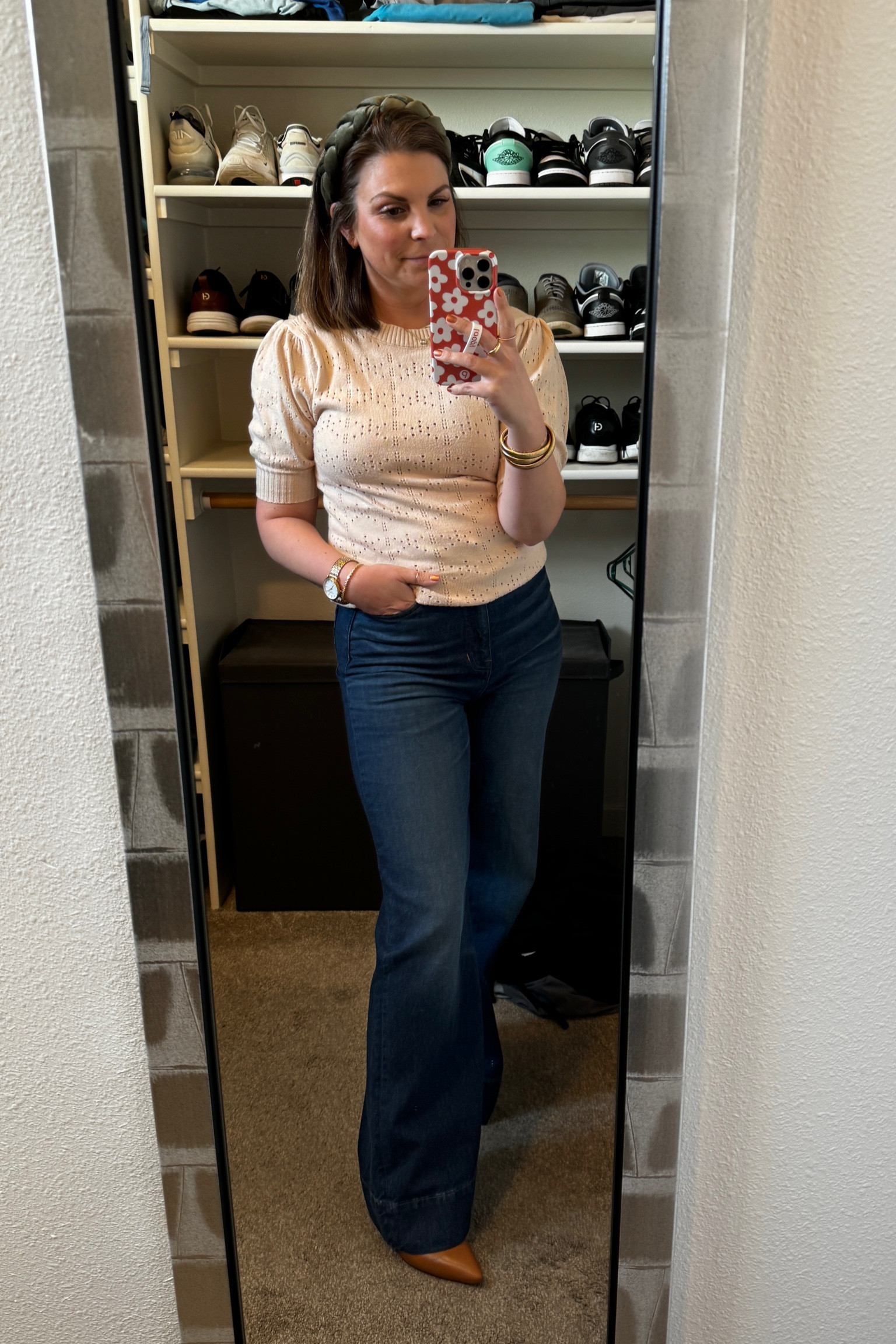 Sized up 1 whole size in booties 
