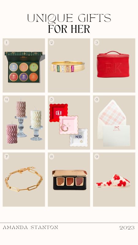 Unique gift ideas for her! 

#LTKSeasonal #LTKHoliday #LTKGiftGuide