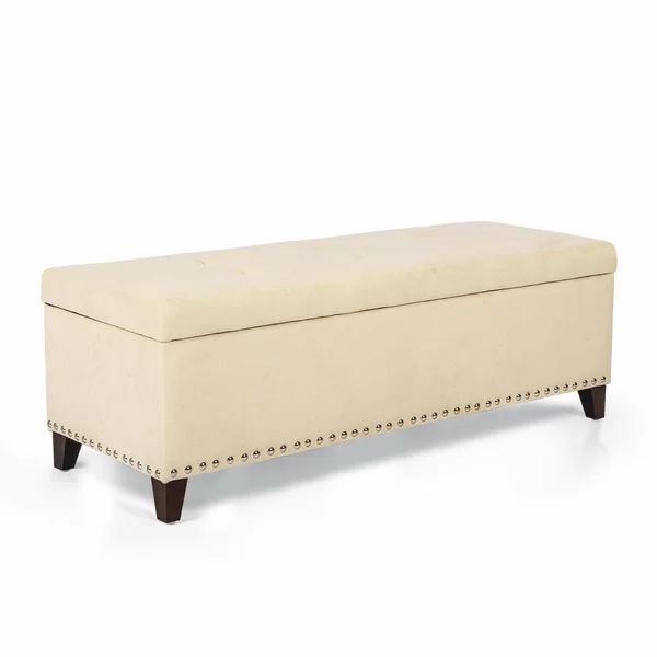 Narelle Upholstered Flip Top Storage Bench | Wayfair North America