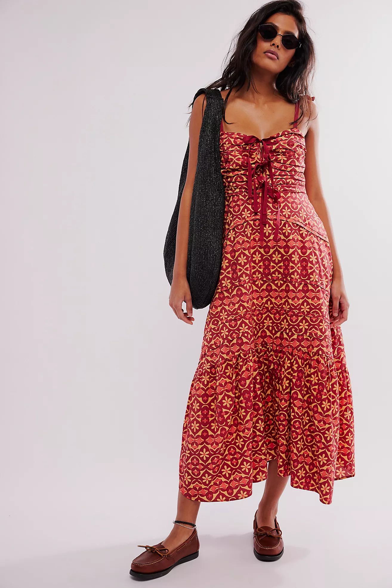 Palma Printed Midi Dress | Free People (Global - UK&FR Excluded)