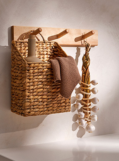 Water hyacinth wall basket | Simons