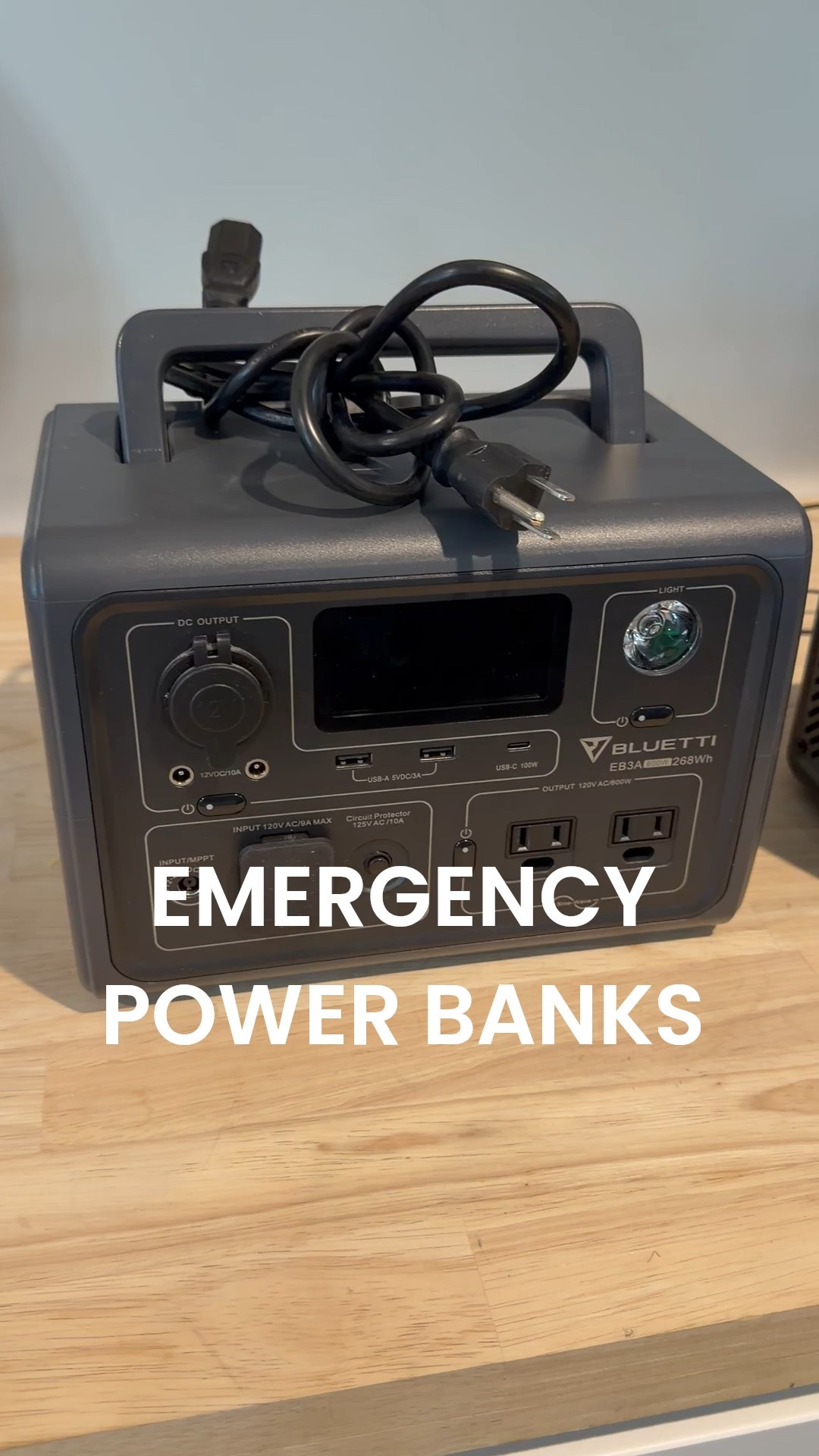 Trust me on power banks! We survived a direct hit from Cat 4 Hurricane Helene and then a back to back hit from Milton a week later! 

