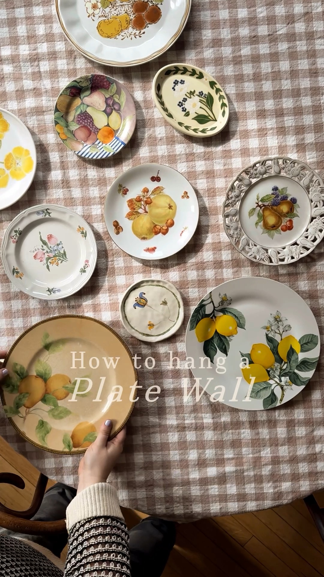 
Phase one of my plate wall is officially hung! Yes, phase ONE. I’m completely in love with the citrus colors and floral & fruit theme, but this is just the beginning—I want it to keep growing! I’ll be adding plates from our travels and some of Yolo’s adorable painted creations to make it personal.

For now, isn’t she sweet? I love how the plates fill the space above the windows, it makes me so happy.

A few tips for creating your own plate wall:
Most of these plates were thrifted at Goodwill for $1–$2 (score!). I stuck to a cohesive color palette and fruit/flower theme to tie it all together.

I used sticky plate hangers—some work better than others.

When hanging, I aimed for a wavy pattern and left some blank spaces to make it feel light and flowy.

Stay tuned for phase two—I can’t wait to keep evolving this wall! 

#LTKSeasonal #LTKHome