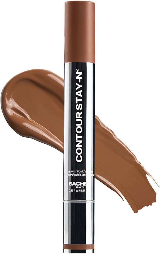 Sacheu Liquid Contour STAY-N Long Wear Bronzer Cream Contour Makeup — Long Lasting, Blendable, ... | Amazon (US)