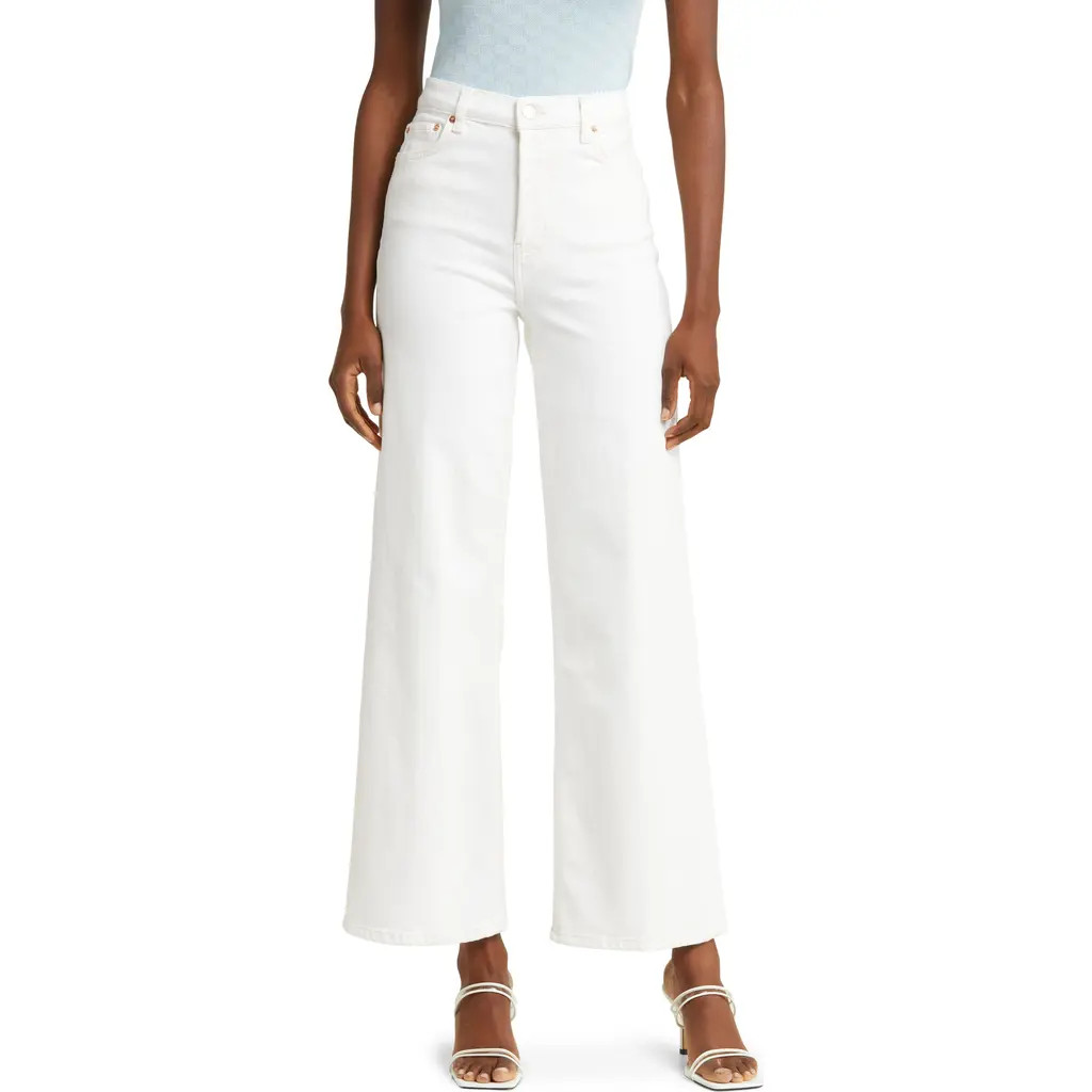 Rails The Getty High Waist Wide Leg Jeans in Vintage Ecru at Nordstrom Rack, Size 23 | Nordstrom Rack